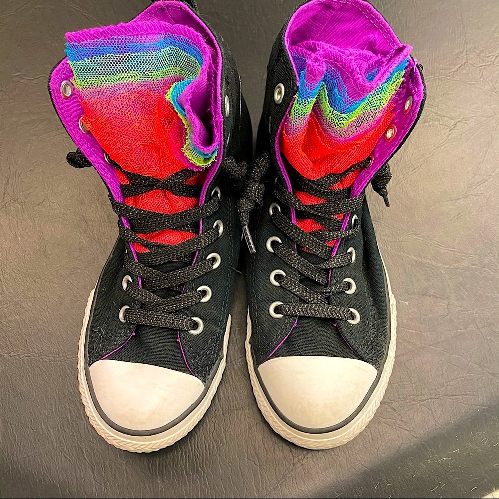 Converse Hightop with Tulle